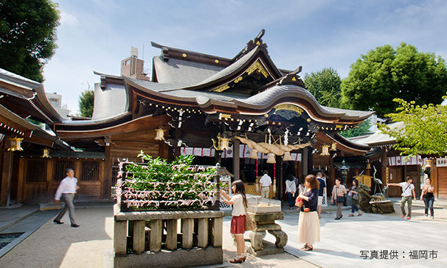 画像：櫛田神社