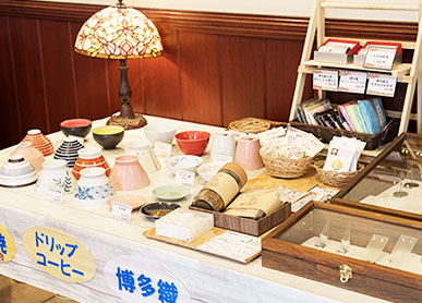 影像:伴手禮販賣處