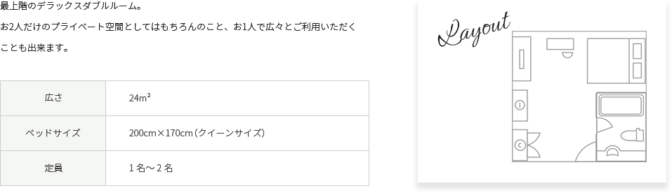 デラックスダブル詳細